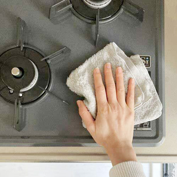 【まとめ買い】ダスター 台ふきん 布巾 キッチンクロス マルチダスター ワールドクリエイト パイルレンジクロス ホワイト 30×30cm 2565/218128