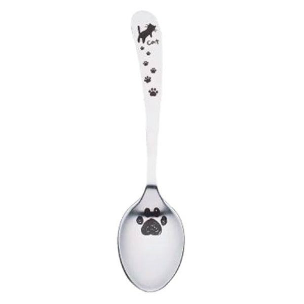 【まとめ買い】スプーン デザートスプーン 足アトカトラリー ネコDS ねこ 猫 16.5cm 2565/218214