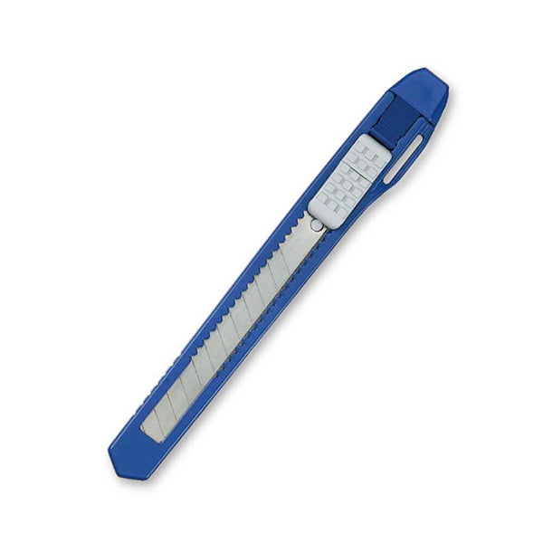 【まとめ買い】カッターナイフS ネイビー 0960/225870