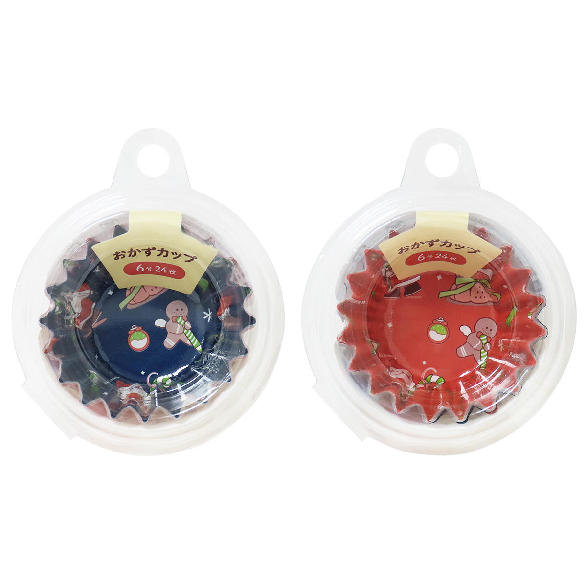 【まとめ買い】おかずカップマジカルクリスマス6号24枚0490/301967