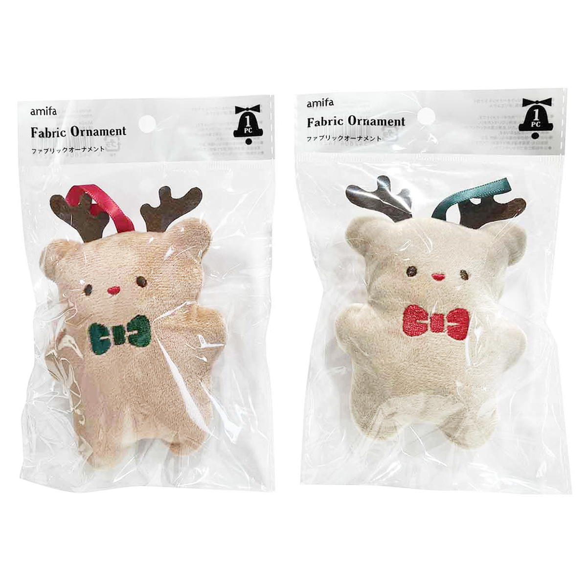 【まとめ買い】ファブリックオーナメント トナカイ0356/301983