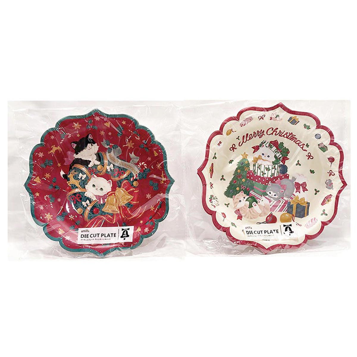 【まとめ買い】ダイカットプレート 4P ヴィンテージキャット0356/302318