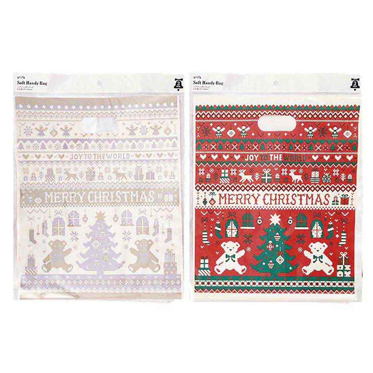 【まとめ買い】ソフトハンディバッグ L 3P ノルディック0356/302347