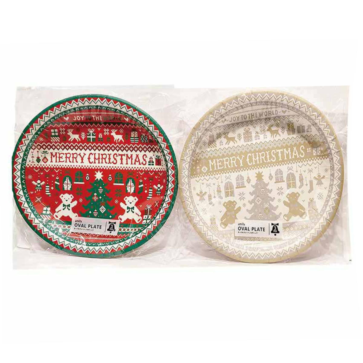 【まとめ買い】オーバルプレート 3P ノルディック0356/302351