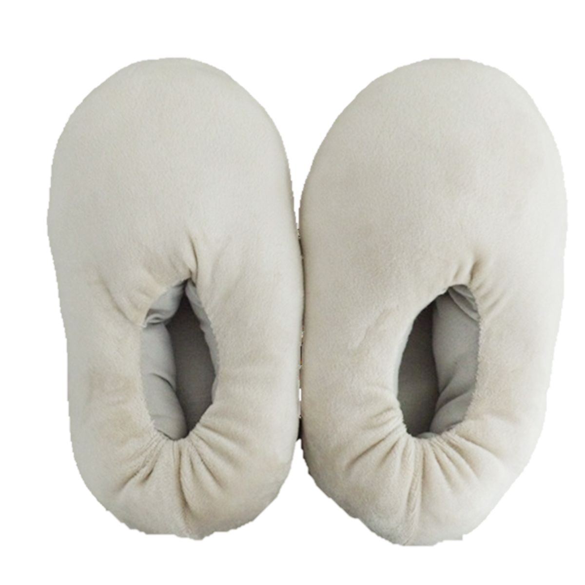 【まとめ買い】ルームシューズ 冬用 防寒対策 もこもこスリッパ KP-05もっちりルームシューズ ベージュ23?25cm 9001/304478