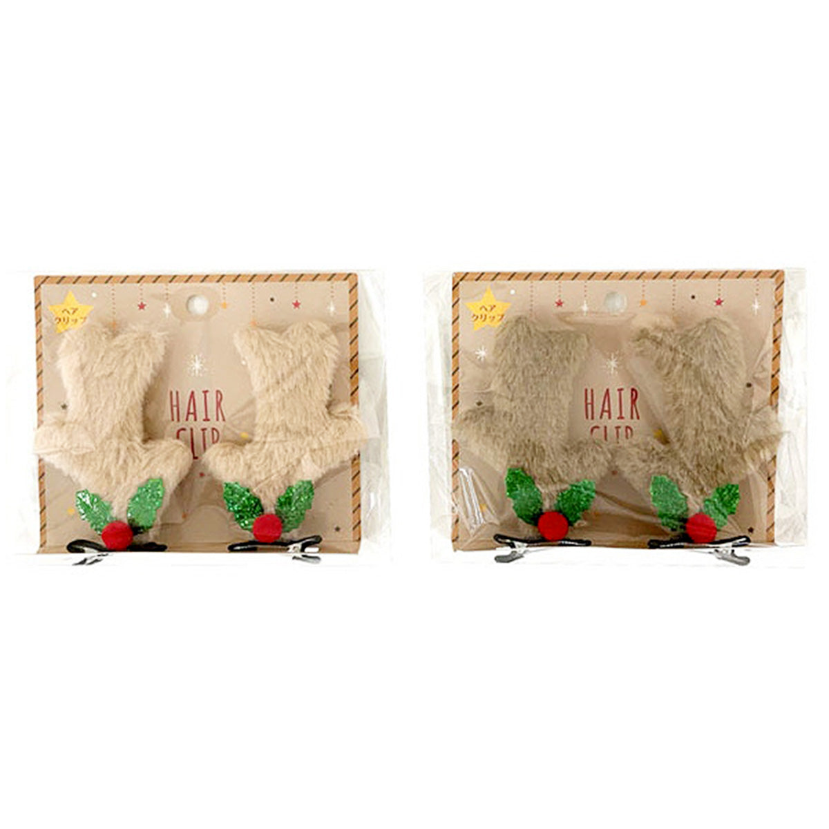 【まとめ買い】クリスマスヘアピンフワフワトナカイ0948/304666