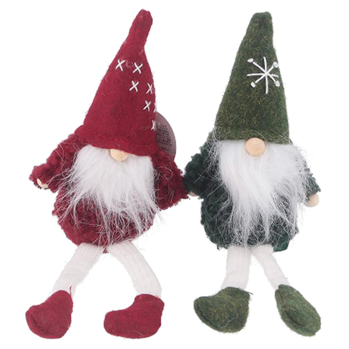 【まとめ買い】足長トムテ 2色アソート RD GR 1605/305112