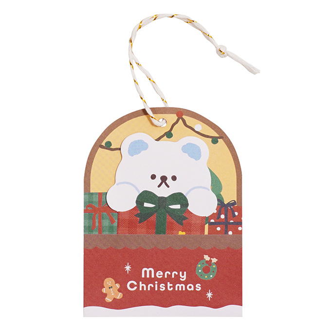 【まとめ買い】ポケットタグメッセージカード3Pクリスマス 0936/305581