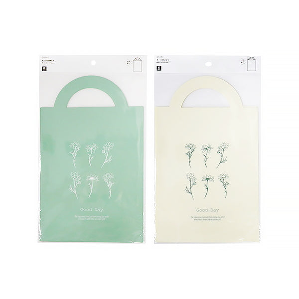 【まとめ買い】ラッピングバッグ ダイカットオーバルBAG S 6P カモミール 0911/305902