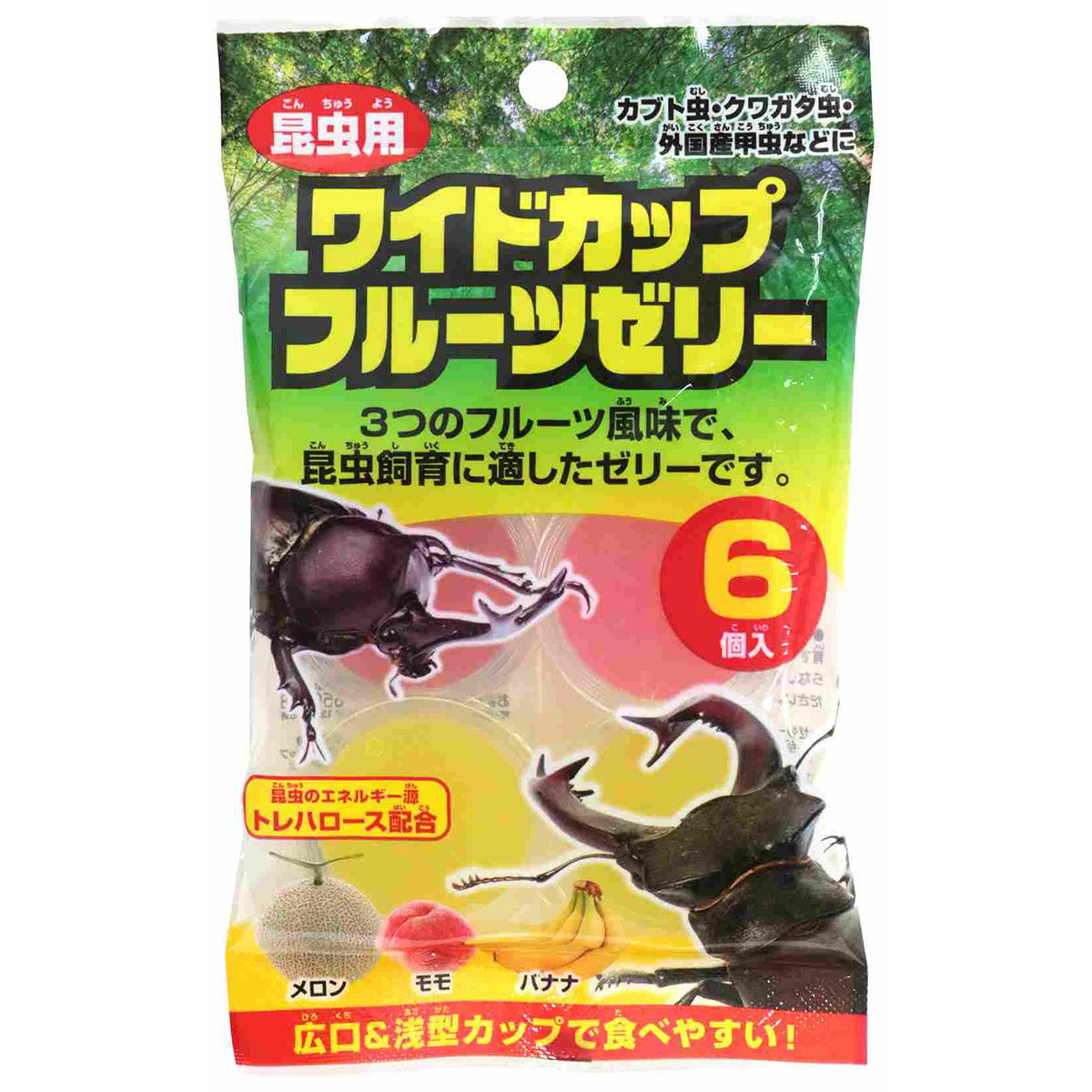 【まとめ買い】昆虫フルーツゼリーワイドカップ0960/308021