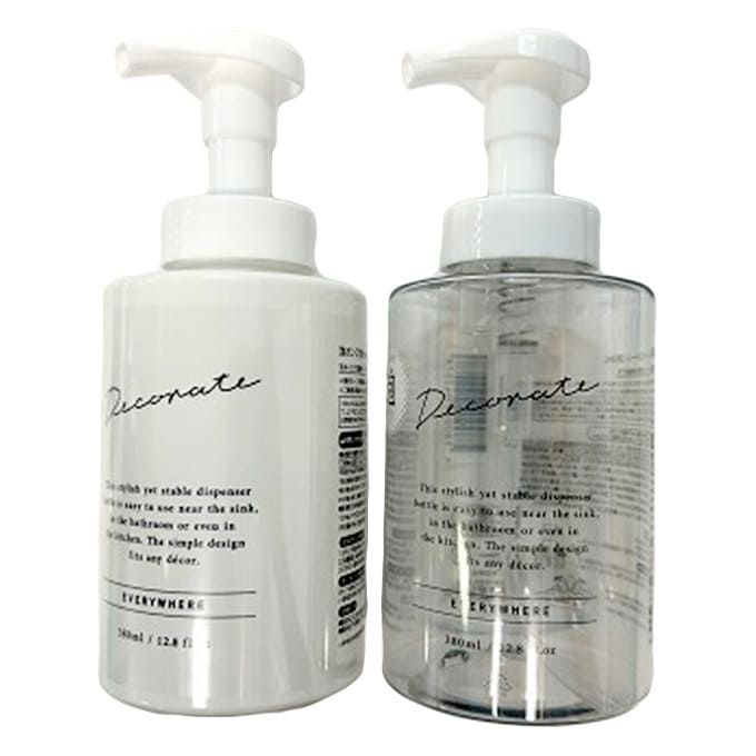 【まとめ買い】泡ポンプボトルモノトーン380ml 0459/308104