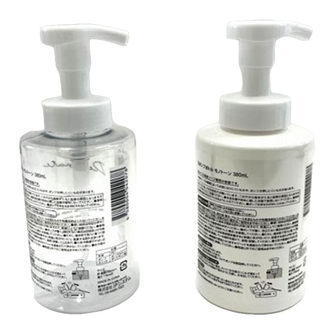 【まとめ買い】泡ポンプボトルモノトーン380ml 0459/308104