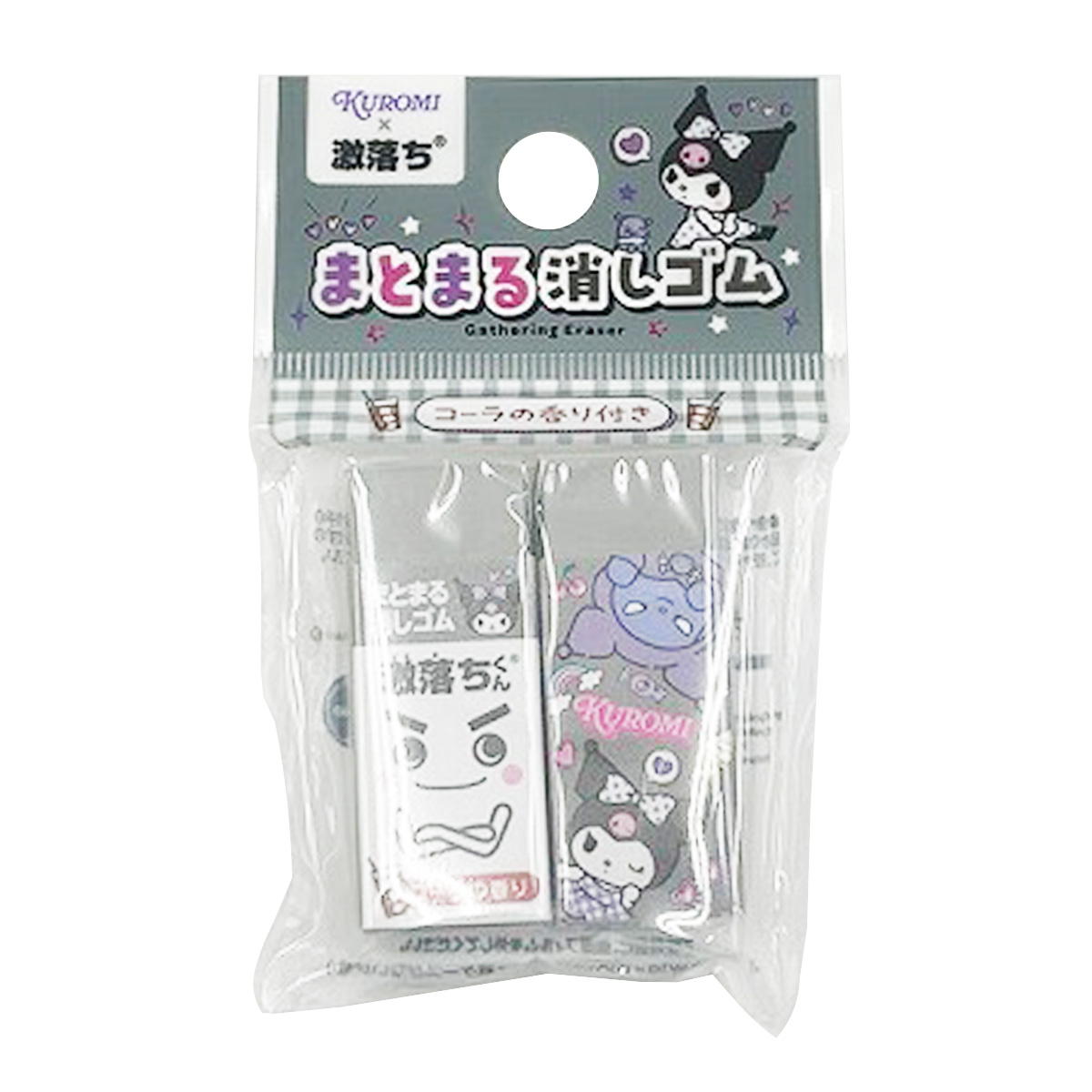 【まとめ買い】クロミ 激落ちくん消しゴム 2P ポップ!0459/308214