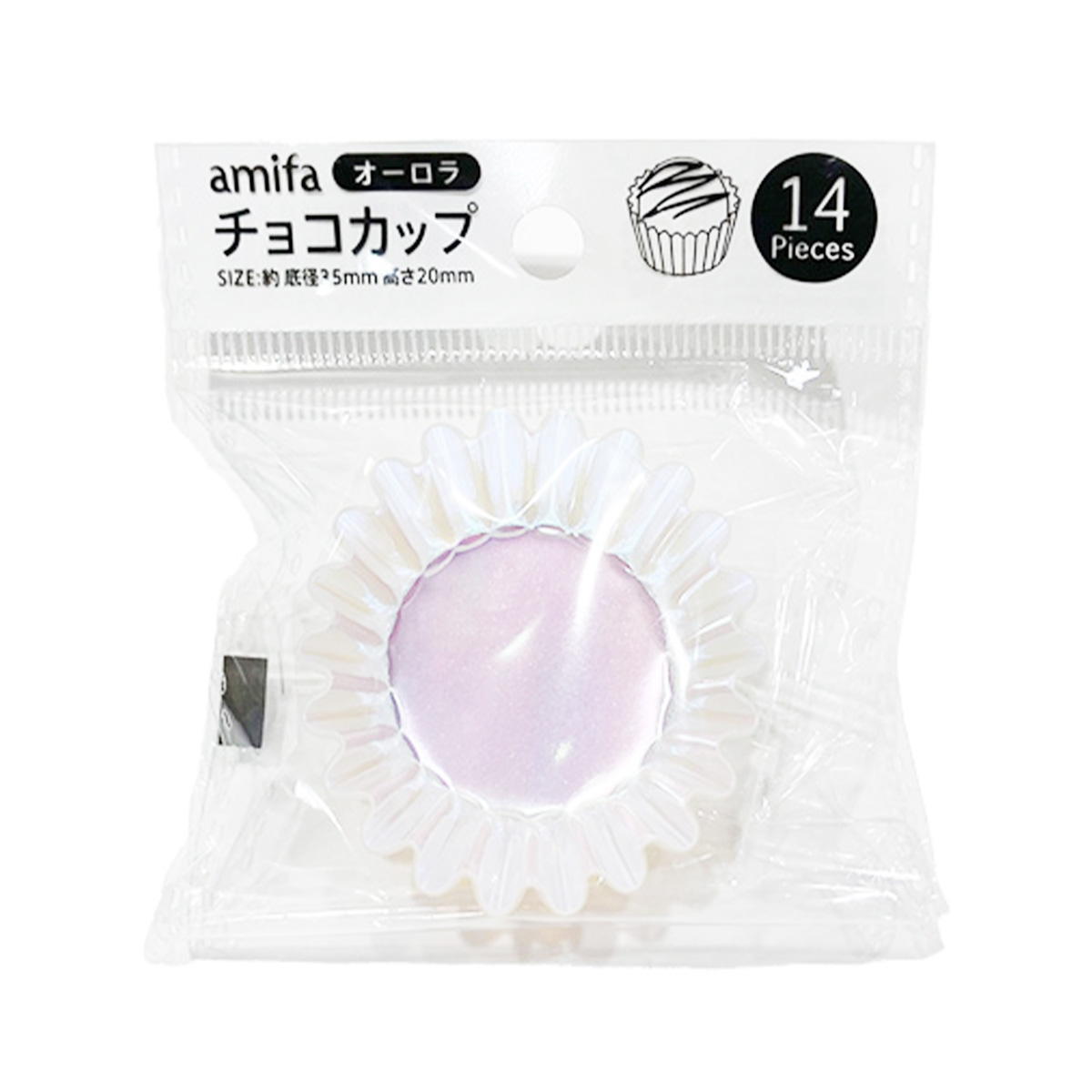 【まとめ買い】オーロラチョコカップ 14枚入 0356/308939