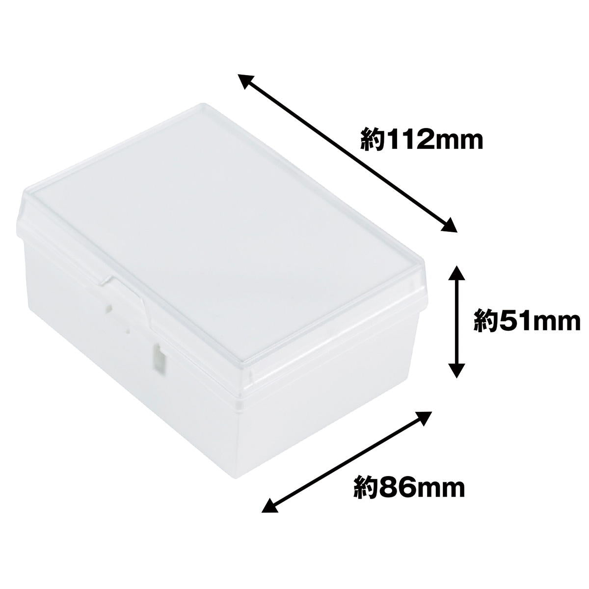 【まとめ買い】ディスプレイもできる収納ケース カードサイズ 0775/311922