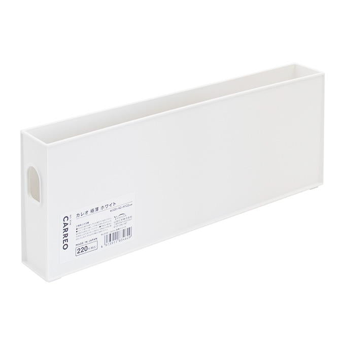 【まとめ買い】Carreo 極薄 ホワイト 0847/311942