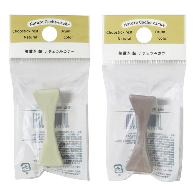 【まとめ買い】箸置き 鼓 ナチュラルカラー 0599/313081