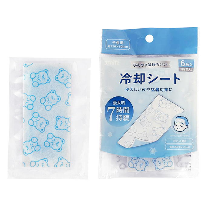 【まとめ買い】冷却シート 子供用 6枚 0356/314403