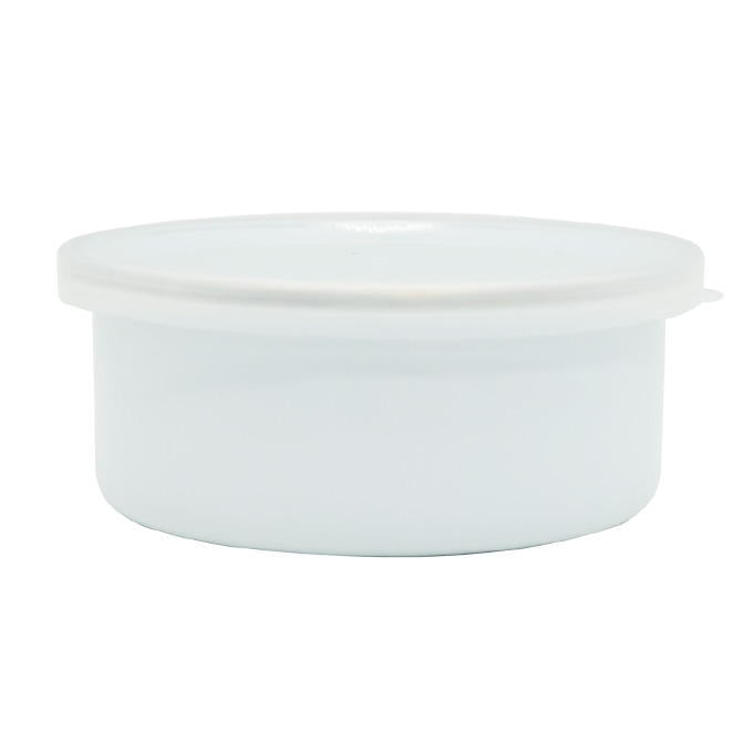 【まとめ買い】ホーローフタ付容器 10cm 0330/314604