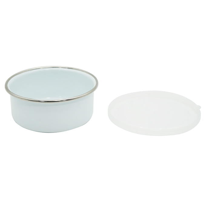 【まとめ買い】ホーローフタ付容器 10cm 0330/314604