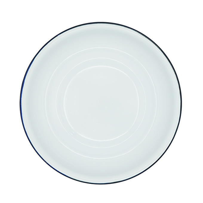 【まとめ買い】ホーロー皿 18cm 0330/314617