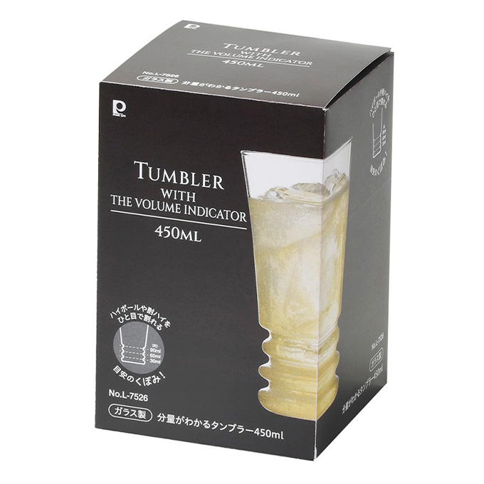 【まとめ買い】分量がわかるタンブラー 450ml 9001/314788