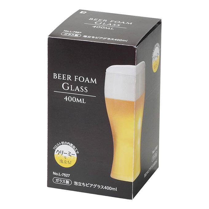 【まとめ買い】泡立ちビアグラス 400ml 9001/314789