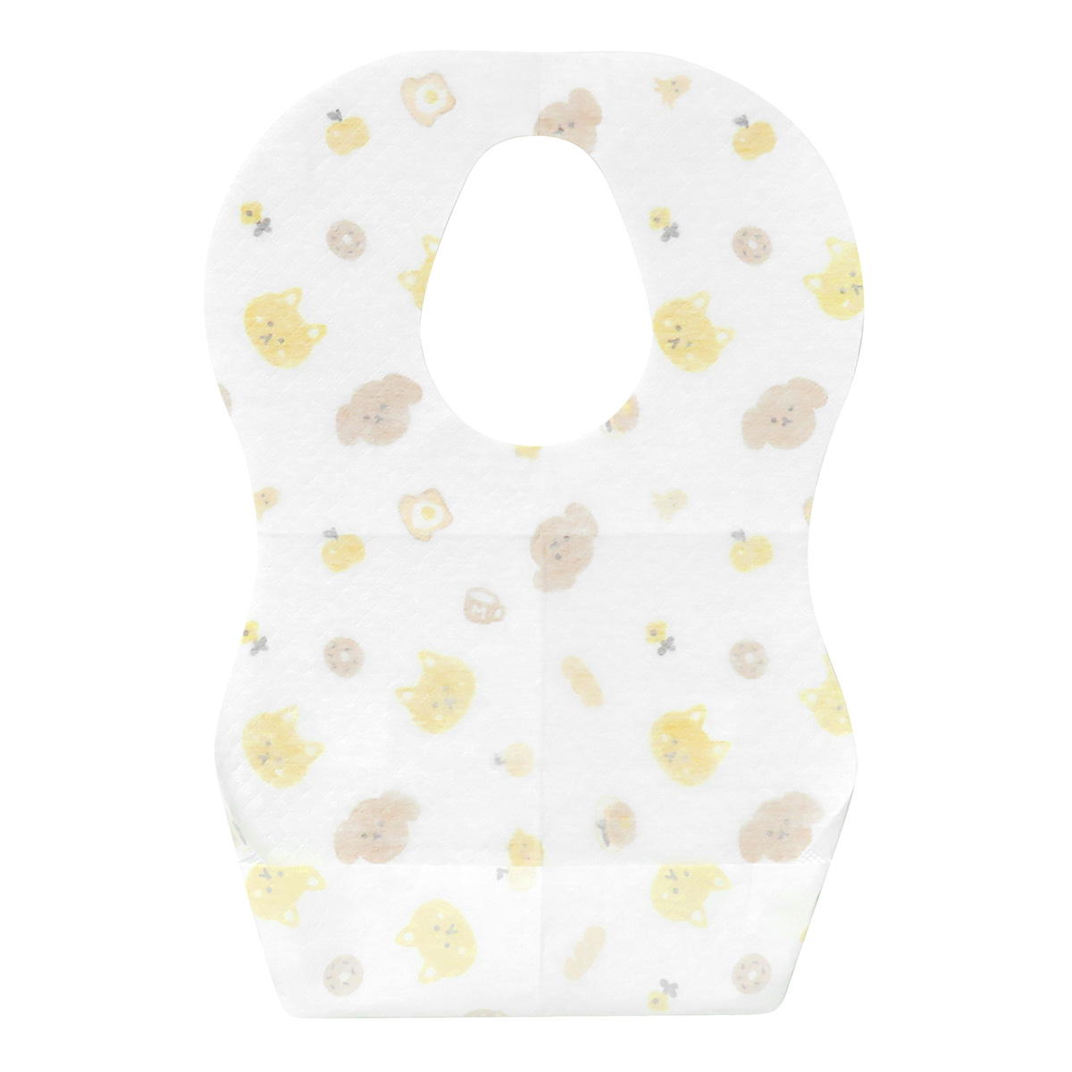 【まとめ買い】ベビーエプロン モーニングフレンズ柄 7枚 0490/314792