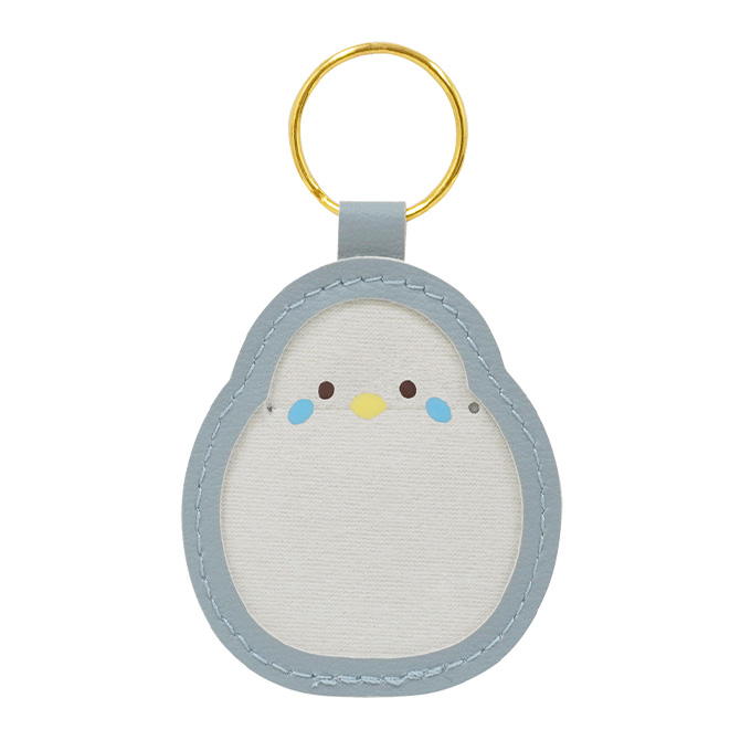 【まとめ買い】合皮鳥さんの羽根チャームインコ柄 0936/315276