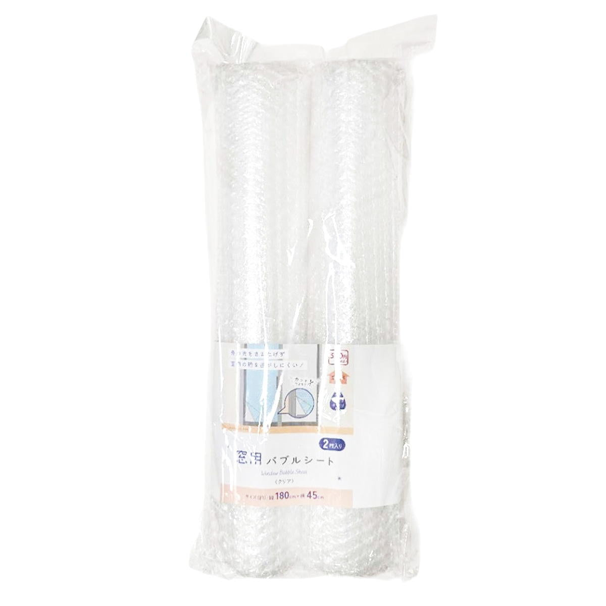 【まとめ買い】窓用バブルシート2P クリア 0834/315540