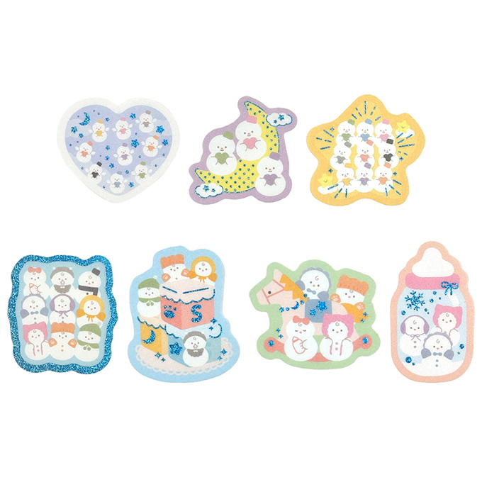 【まとめ買い】フレークシール スノーコア柄 0936/316141