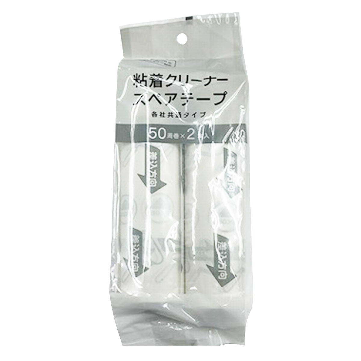 【まとめ買い】粘着スペアテープ 16cm 50周 2P 0459/317525