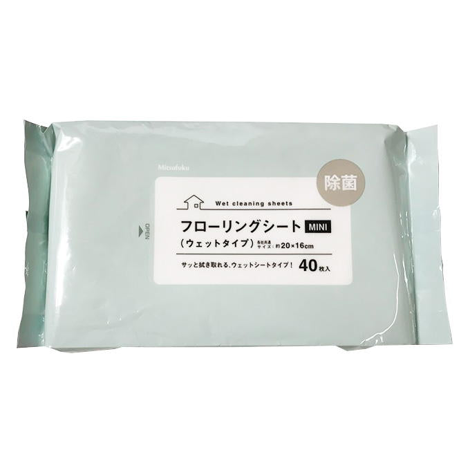 【まとめ買い】フローリングシートMINI ウェットタイプ 40枚入 1855/317564