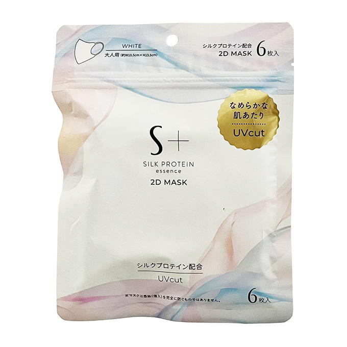 【まとめ買い】シルクプロテイン配合2D MASK 6枚入 9001/317811