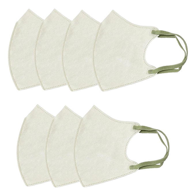 【まとめ買い】2D Fit Up MASK アイボリーセージグリーン7枚入 1583/317826