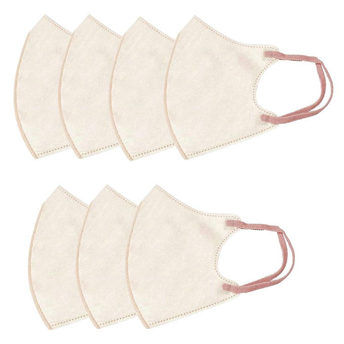 【まとめ買い】2D Fit Up MASK ヌードピンクグレージュ7枚入 1583/317828