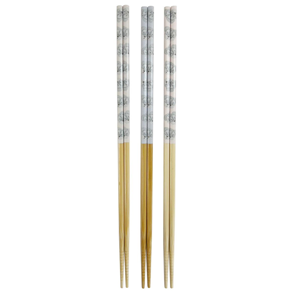 【まとめ買い】菜箸3組セット シュナウザー1625/319340