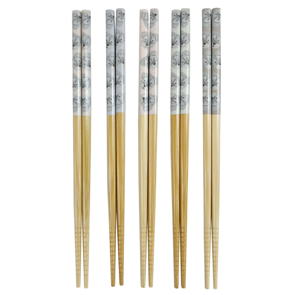 【まとめ買い】お箸5膳セット シュナウザー1625/319341