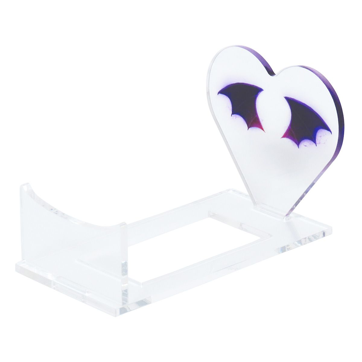 【まとめ買い】アクリルスタンド アクスタ 背景付きぬいぐるみスタンド 悪魔の羽柄 俵型ぬい用 ぬい活 0490/322242