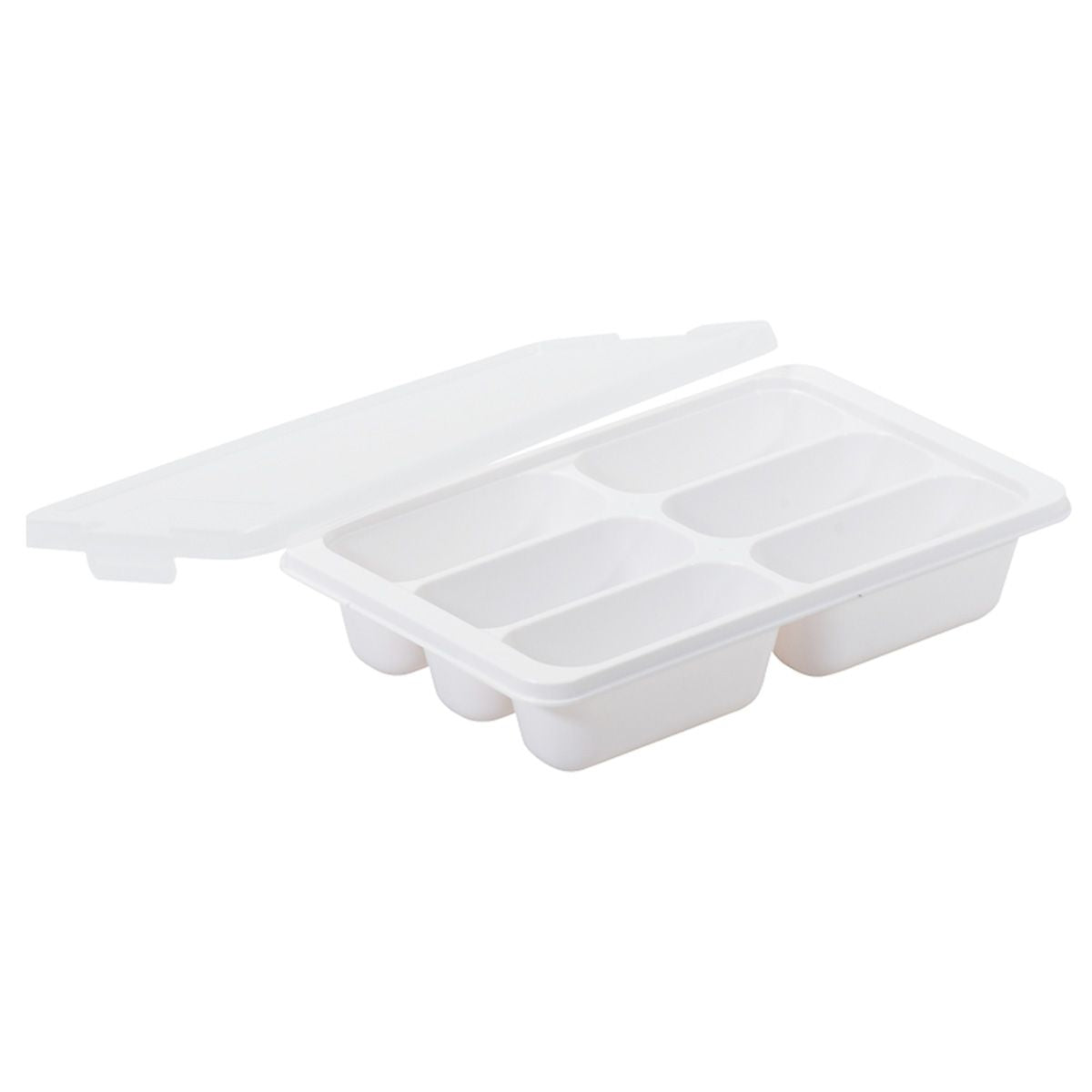 【まとめ買い】食品保存容器 ストック容器 冷凍可 冷凍つくりおきトレー70ml×6ブロック 2P 9001/323704