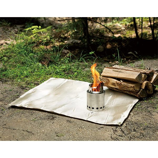 【まとめ買い】【WEB限定】焚き火シート スパッタシート 焚火シート 耐熱 防火シート キャンプ 溶接 DIY 60×80cm 1401/323988