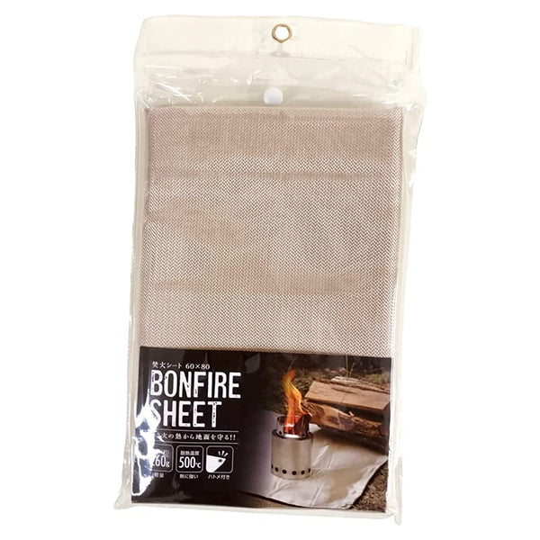 【まとめ買い】【WEB限定】焚き火シート スパッタシート 焚火シート 耐熱 防火シート キャンプ 溶接 DIY 60×80cm 1401/323988