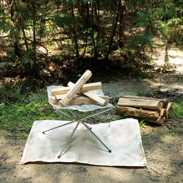 【まとめ買い】【WEB限定】焚き火シート スパッタシート 焚火シート 耐熱 防火シート キャンプ 溶接 DIY 60×80cm 1401/323988