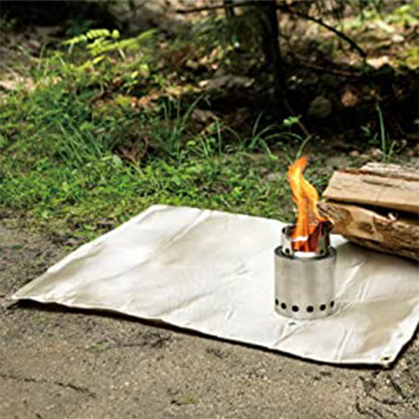 【まとめ買い】【WEB限定】焚き火シート スパッタシート 焚火シート 耐熱 防火シート キャンプ 溶接 DIY 60×80cm 1401/323988