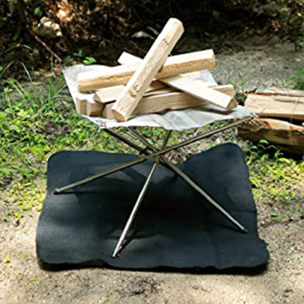 【まとめ買い】【WEB限定】焚き火シート スパッタシート 焚火シート 耐熱 防火シート キャンプ 溶接 DIY 60×80cm 1401/323988