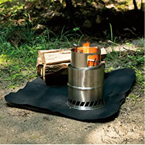 【まとめ買い】【WEB限定】焚き火シート スパッタシート 焚火シート 耐熱 防火シート キャンプ 溶接 DIY 60×80cm 1401/323988