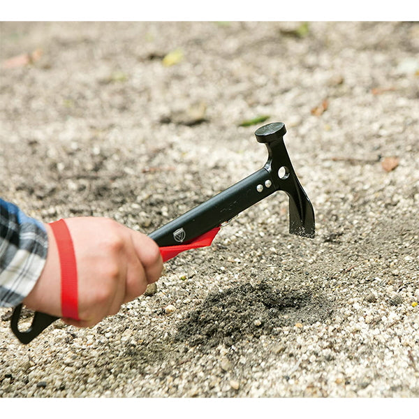【まとめ買い】【WEB限定】ペグハンマー 武田コーポレーション ハンマー・テント・ペグ ブラック 11×4×31cm PGH21-4BK 1401/324005