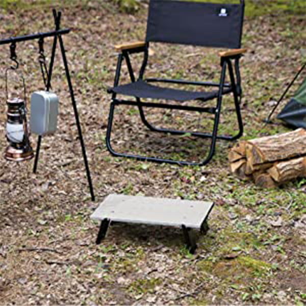 【まとめ買い】【WEB限定】アウトドアテーブル 武田コーポレーション 折りたたみ グレー 40×23×10.8cm アルミライトテーブル ALT22-4023 1401/324007