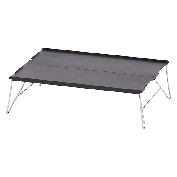【まとめ買い】【WEB限定】アウトドアテーブル 武田コーポレーション アルミ グレー 35×25×10cm アルミボードテーブル 2タイプ ABT22-2TP 1401/324065