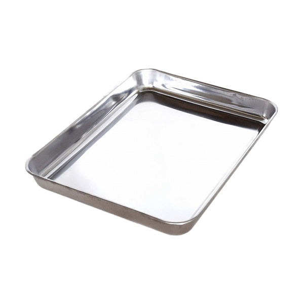 【まとめ買い】キッチンバット ステンレス 角バット 浅型 W20×D25.5×H2.8cm 9001/324630